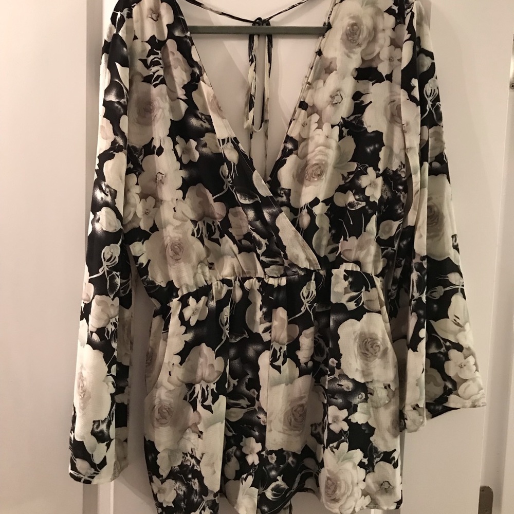 Free press floral romper